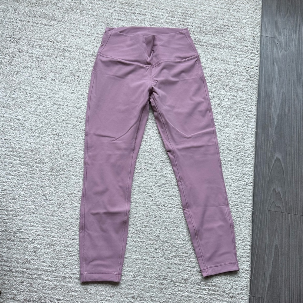 Lululemon Wunder Under High Rise 25 inches pink